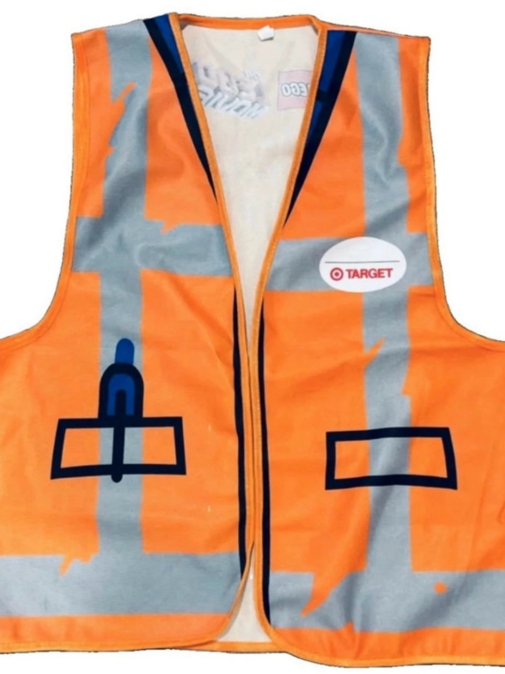 Lego Movie 2 Emmet Construction Worker Vest Target Exclusive Promo - Kids Large